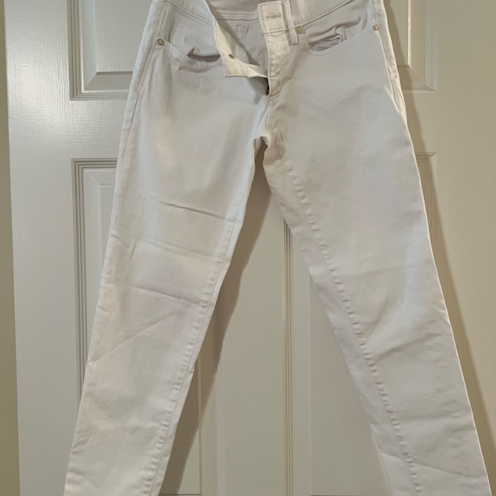 Lilly Pulitzer worth skinny jeans white 6